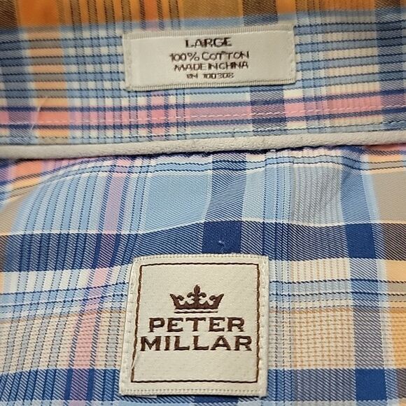 Peter Millar Orin Cotton-Stretch Sport Shirt - Picture 7 of 8